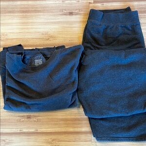Hanes Gray Track Pants and Joggers